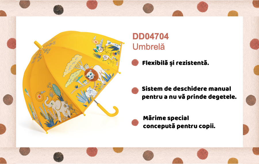 Umbrela pentru copii Savana, Djeco [2]