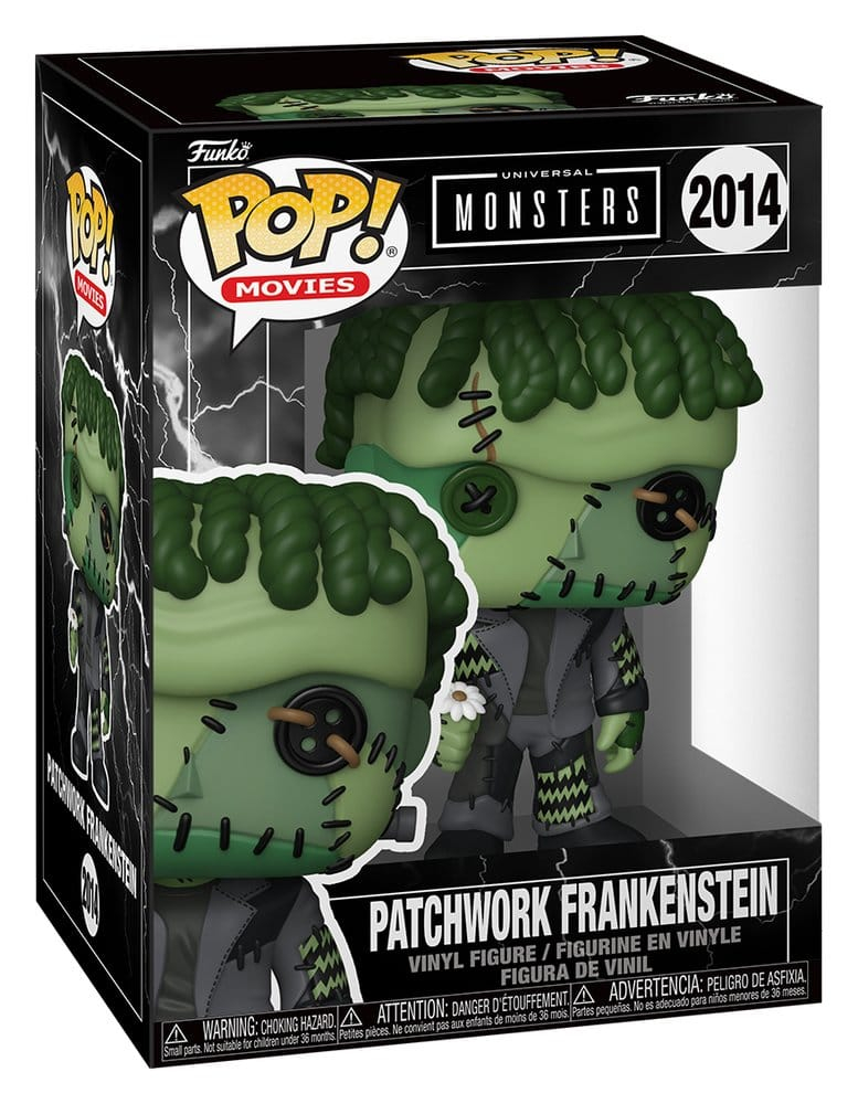 Universal Monsters Patchwork POP! Movies Vinyl Figure Frankenstein's Monster 9 cm [2]