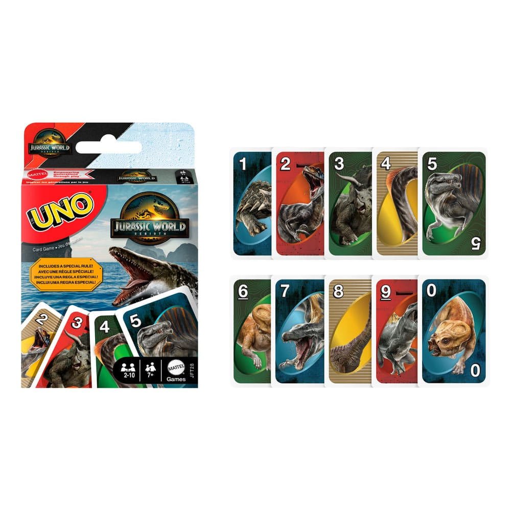 UNO Jurassic World Rebirth Card Game [2]
