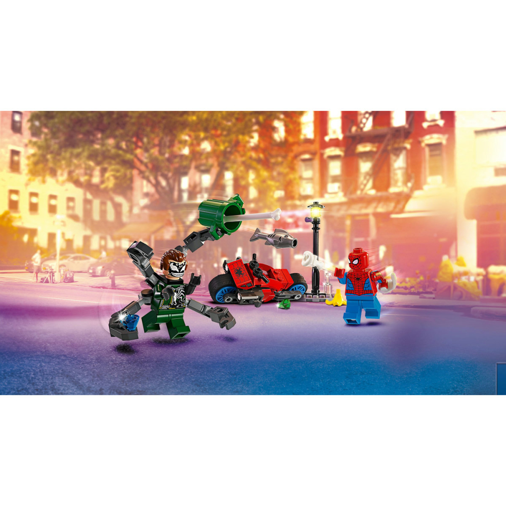 Urmarire pe motocicleta: Omul Paianjen vs Doc Ock [9]