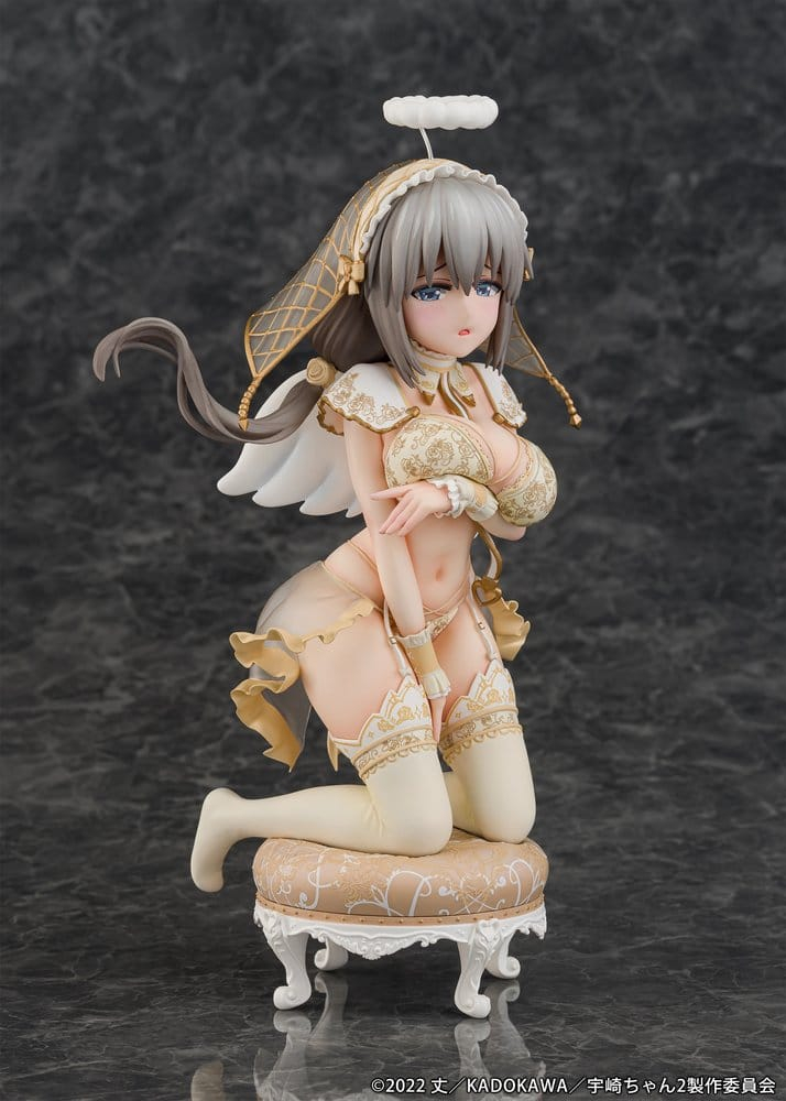 Uzaki-chan Wants to Hang Out! PVC Statue 1/7 Tsuki Uzaki Angel Ver. 19 cm [8]