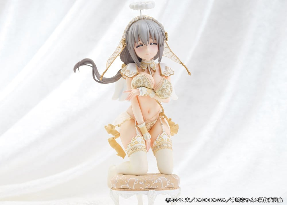 Uzaki-chan Wants to Hang Out! PVC Statue 1/7 Tsuki Uzaki Angel Ver. 19 cm [9]
