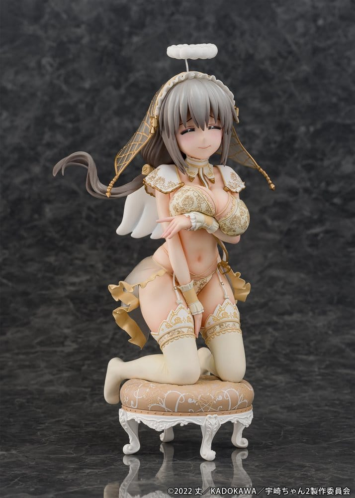 Uzaki-chan Wants to Hang Out! PVC Statue 1/7 Tsuki Uzaki Angel Ver. 19 cm [2]