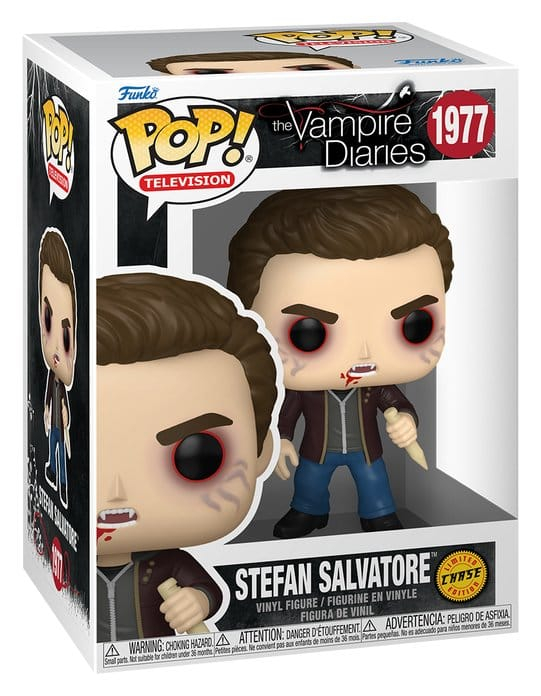 Vampire Diaries POP! Animation Vinyl Figures Stefan w/Chase 9 cm Assortment (6) [4]
