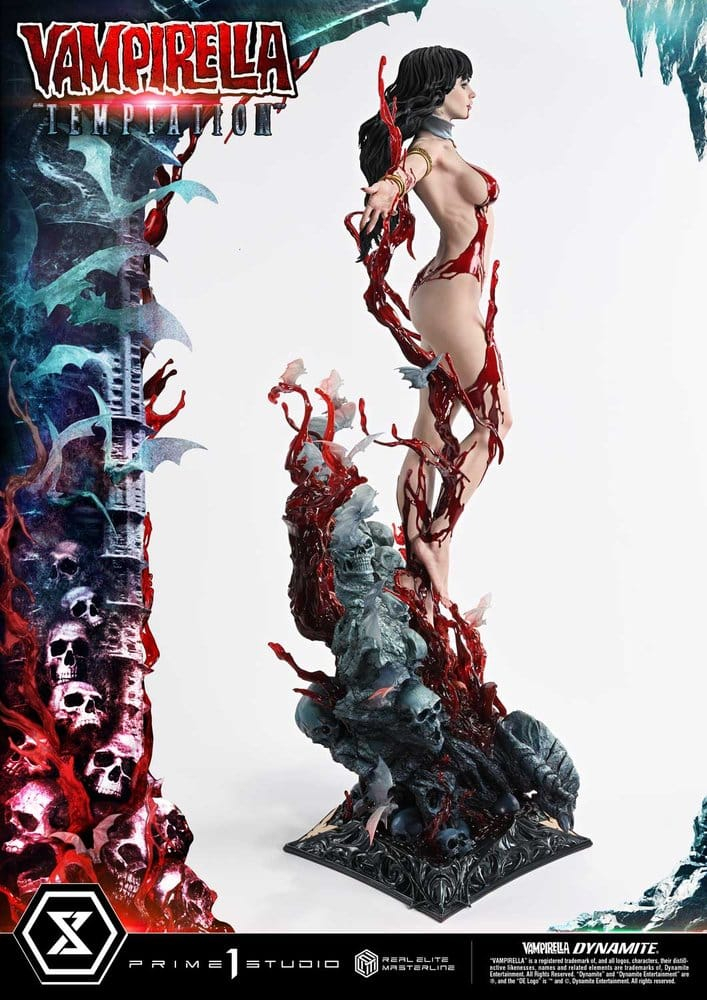 Vampirella Real Elite Masterline Series Statue 1/3 Temptation Bonus Version 100 cm [15]