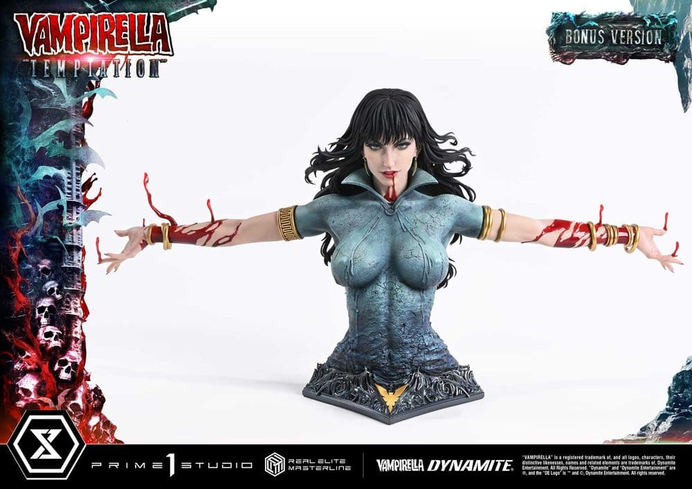 Vampirella Real Elite Masterline Series Statue 1/3 Temptation Bonus Version 100 cm [5]