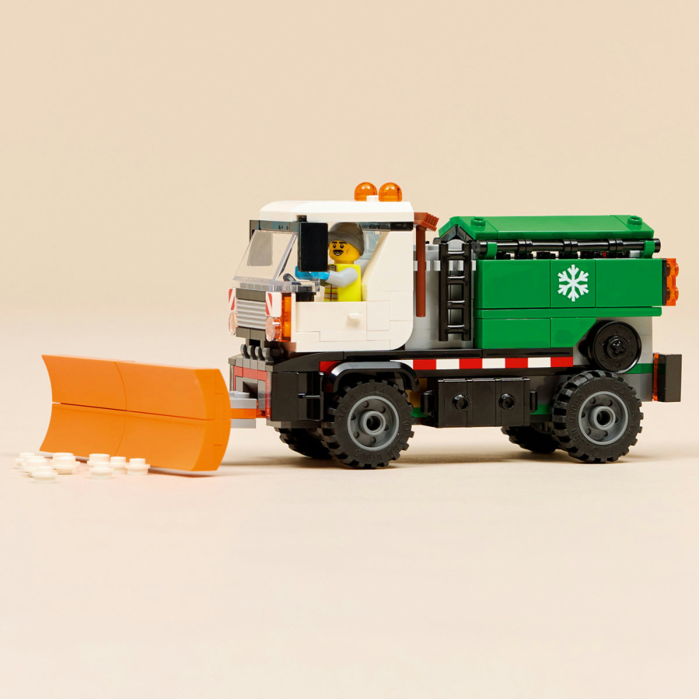 LEGO City Vehicul cu Plug de Zapada 60490 [9]