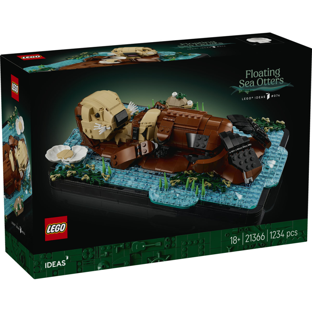 LEGO Ideas 21366 Vidre Plutind pe Mare – Set Decorativ 1234 Piese [2]