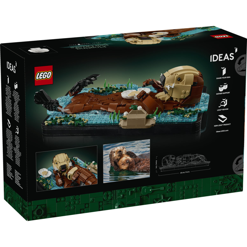 LEGO Ideas 21366 Vidre Plutind pe Mare – Set Decorativ 1234 Piese [3]