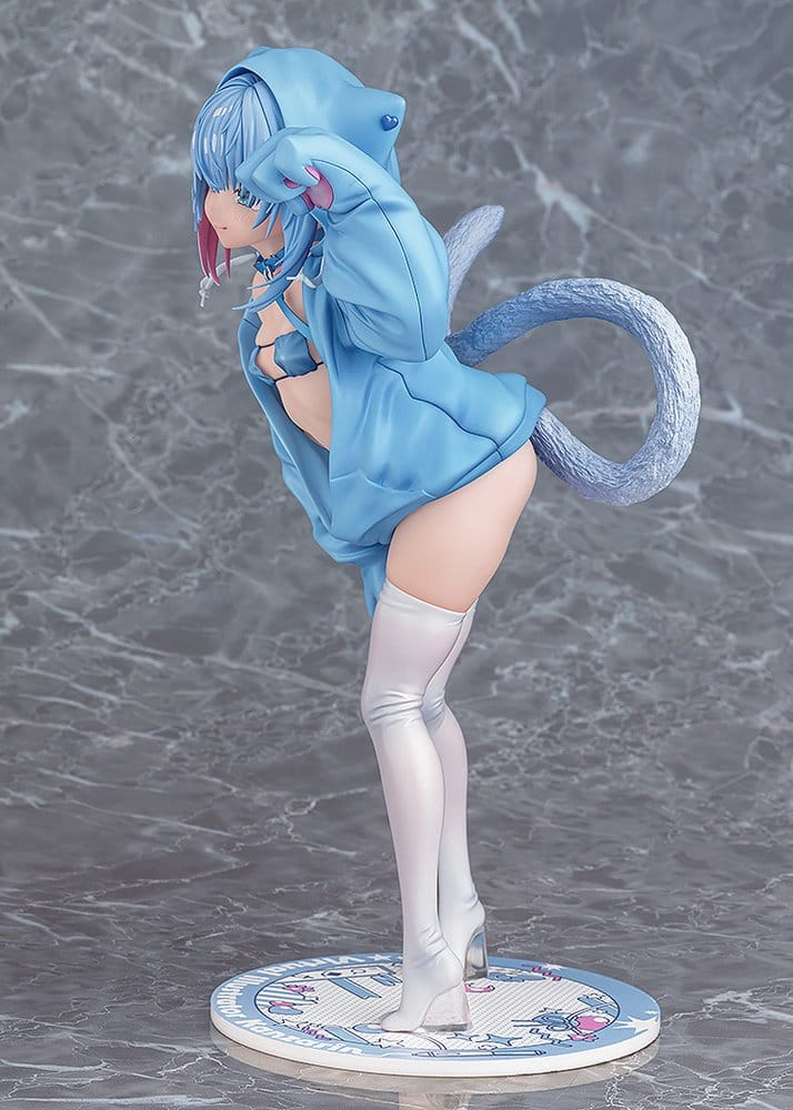 Virtual illustrator Kanzarin PVC Figure 1/6 kanzarin-chan: Cat-Eared Hoodie Ver. 26 cm [11]