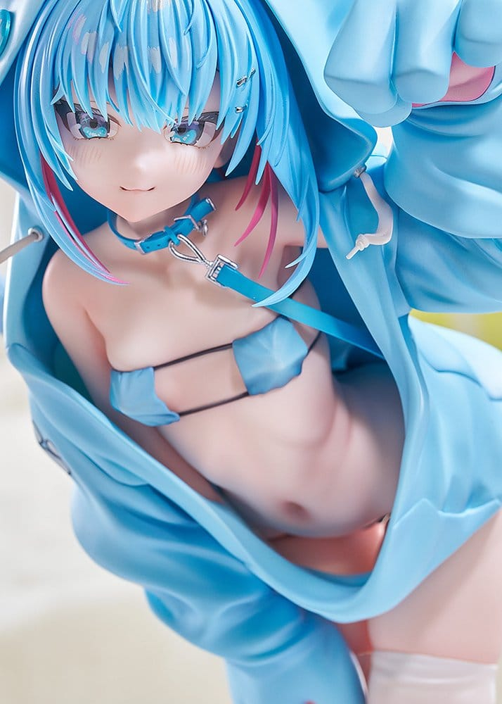 Virtual illustrator Kanzarin PVC Figure 1/6 kanzarin-chan: Cat-Eared Hoodie Ver. 26 cm [5]