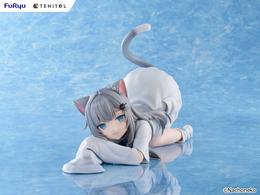 Virtual Youtuber Tenitol Big Noodle Stopper PVC Figure Nachoneko 18 cm [4]