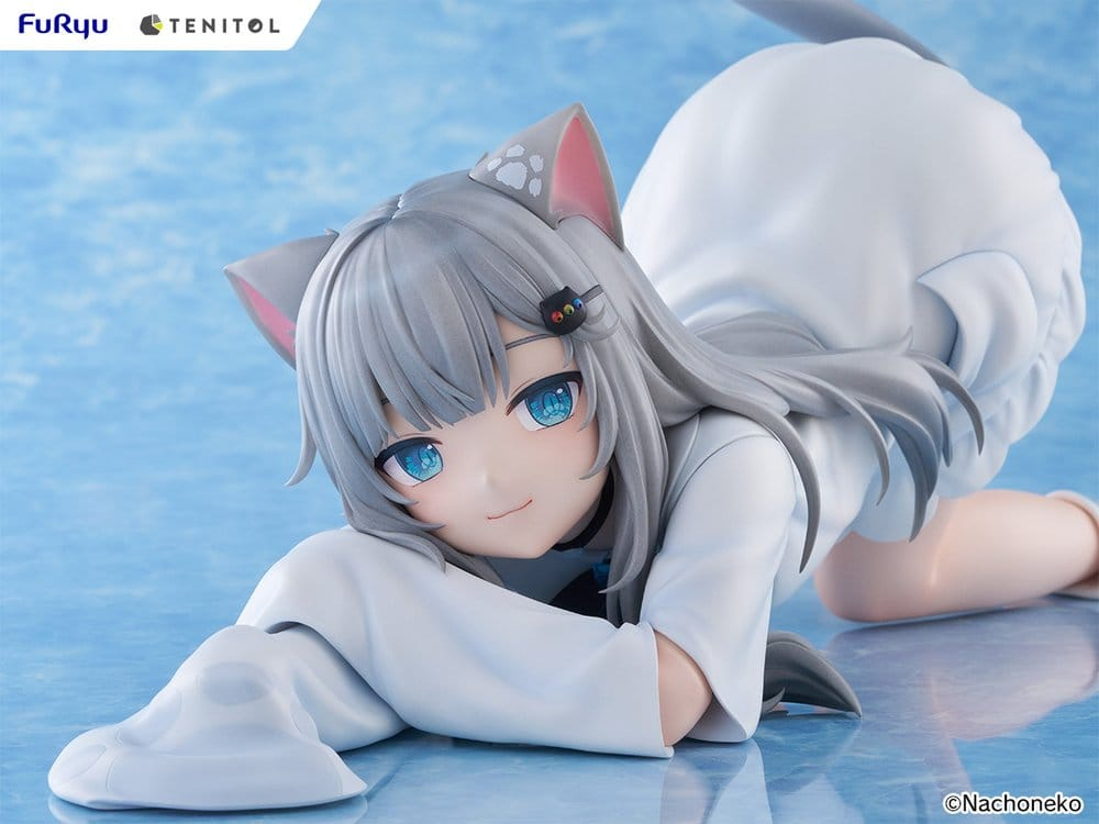 Virtual Youtuber Tenitol Big Noodle Stopper PVC Figure Nachoneko 18 cm [7]