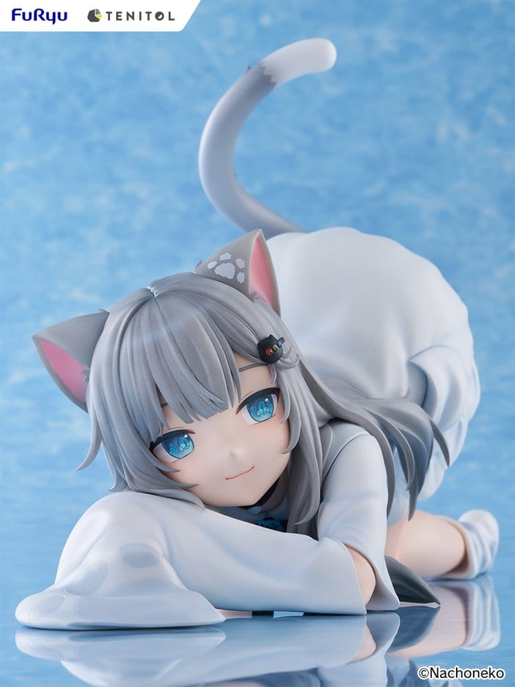 Virtual Youtuber Tenitol Big Noodle Stopper PVC Figure Nachoneko 18 cm [8]