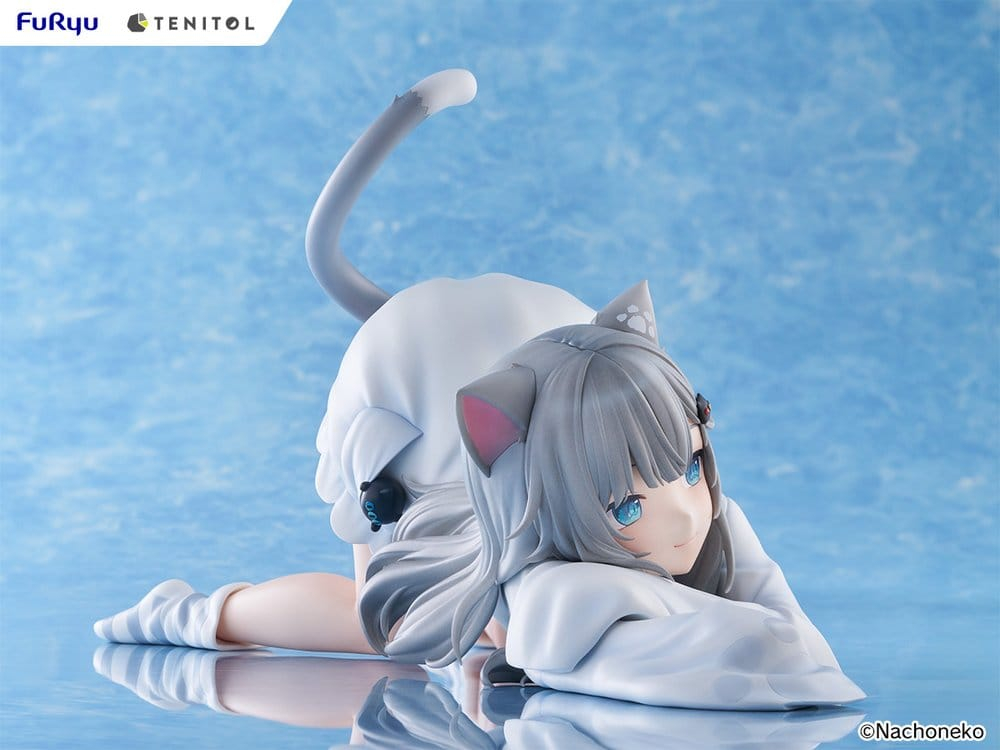 Virtual Youtuber Tenitol Big Noodle Stopper PVC Figure Nachoneko 18 cm [6]