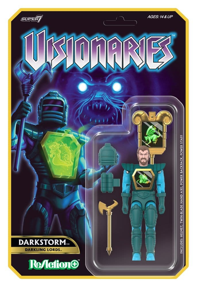 Visionaries ReAction+ Action Figure Wave 01 Darkstorm [2]
