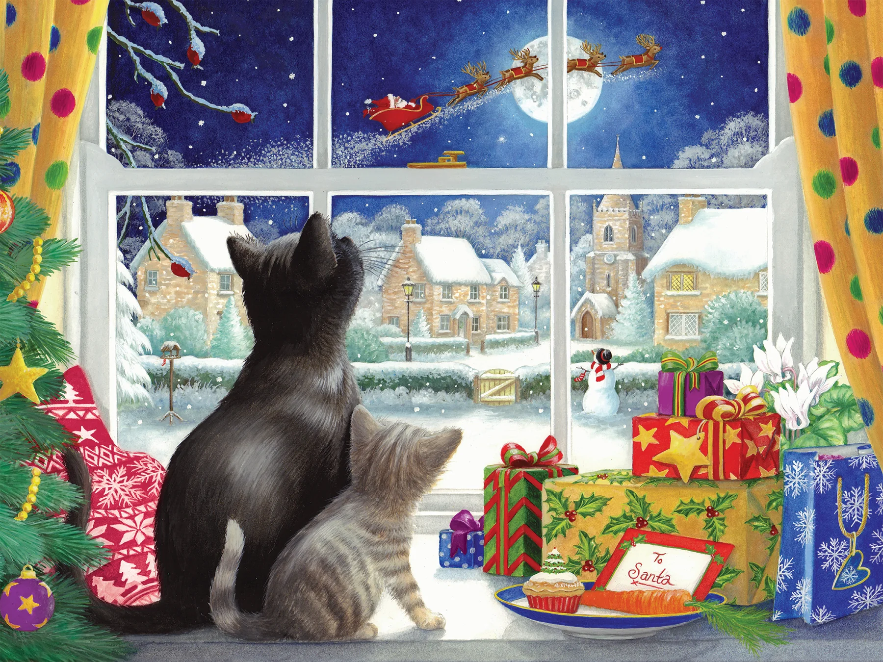Waiting for St. Nick – Puzzle 275 piese [2]
