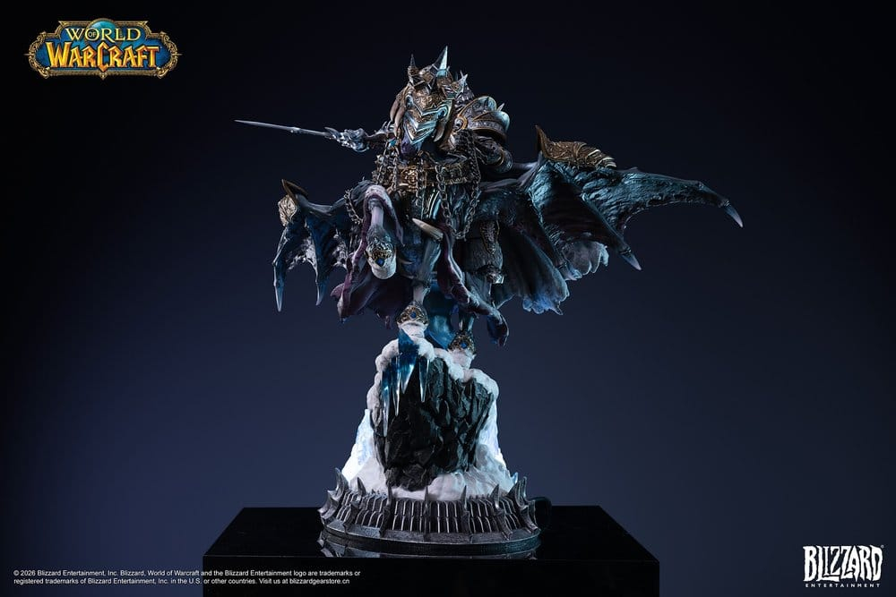 Warcraft Statue The Lich King & Invincible 36 cm [9]