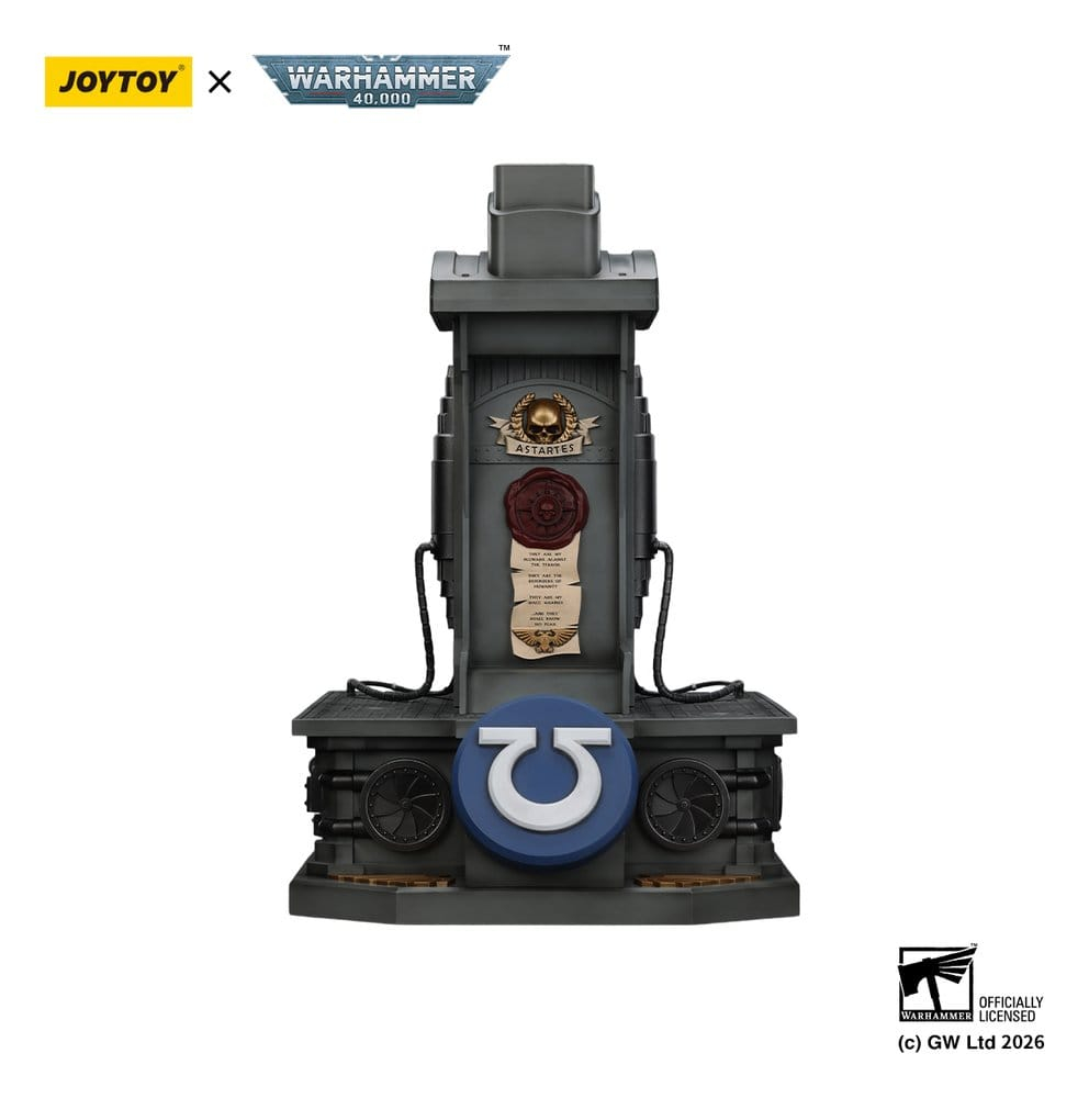 Warhammer 40,000 Captain MkX Helmet & Display Stand Ultramarines 44 cm [9]