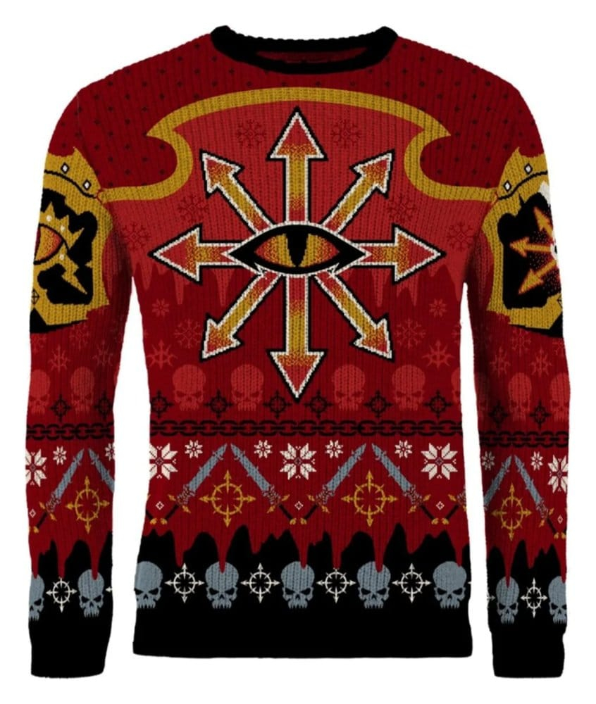 Warhammer 40,000 Christmas Sweater Chaos Size L [4]