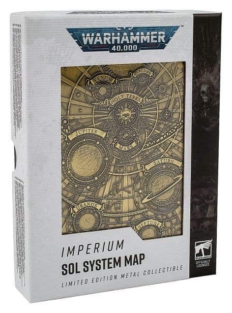 Warhammer 40,000 Metal Map Sol System [4]