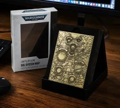 Warhammer 40,000 Metal Map Sol System [2]