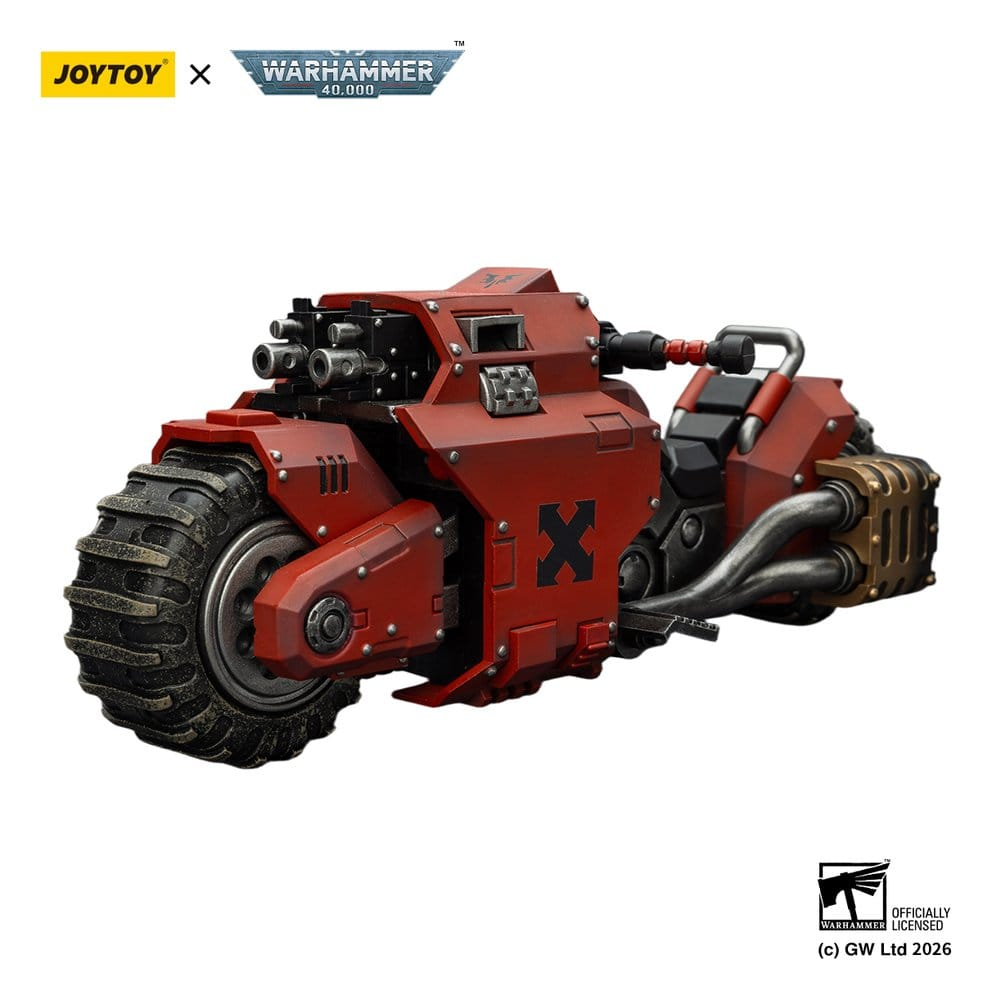 Warhammer 40,000 Raider-pattern Combat Bike Blood Angels with twin-linked bolt rifles 22 cm [9]