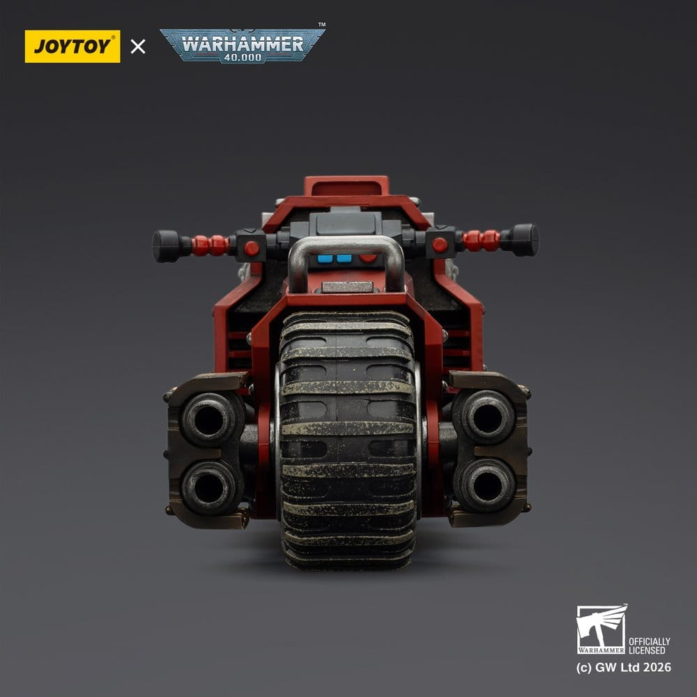 Warhammer 40,000 Raider-pattern Combat Bike Blood Angels with twin-linked bolt rifles 22 cm [3]