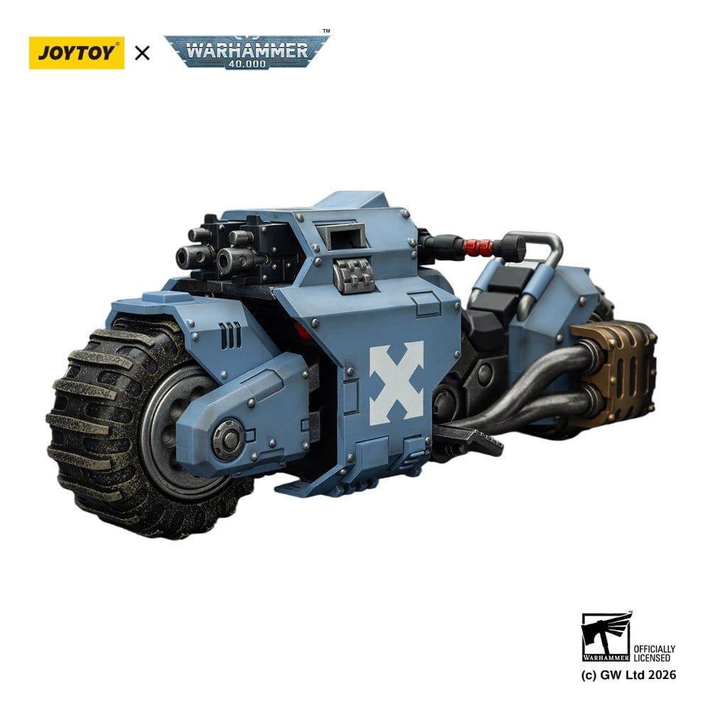 Warhammer 40,000 Raider-pattern Combat Bike Space Wolves with twin-linked bolt rifles 22 cm [9]