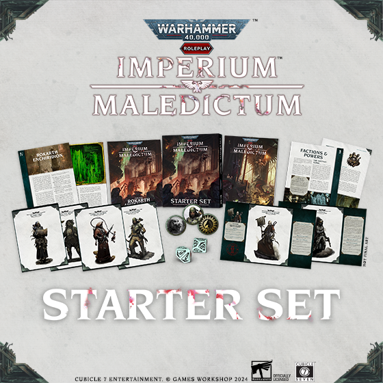 Warhammer 40,000 RPG Imperium Maledictum Starter Set [2]