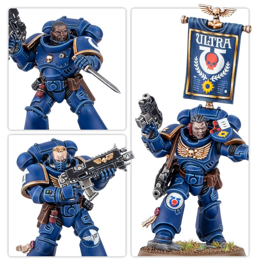 Warhammer 40,000 Space Marines Intercessor Squad [3]