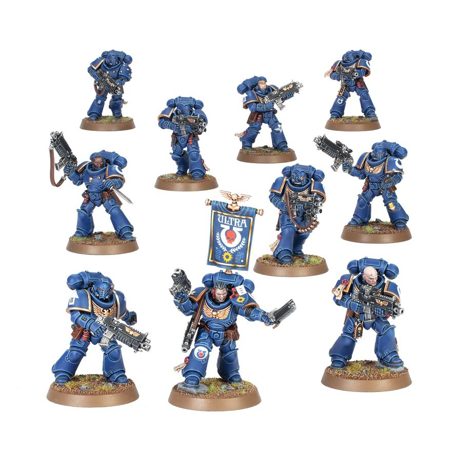Warhammer 40,000 Space Marines Intercessor Squad [2]