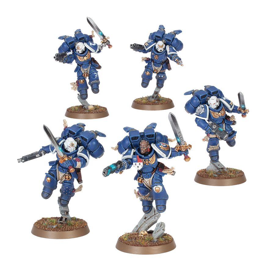 Warhammer 40,000 Space Marines Vanguard Veterans cu Jump Packs [2]