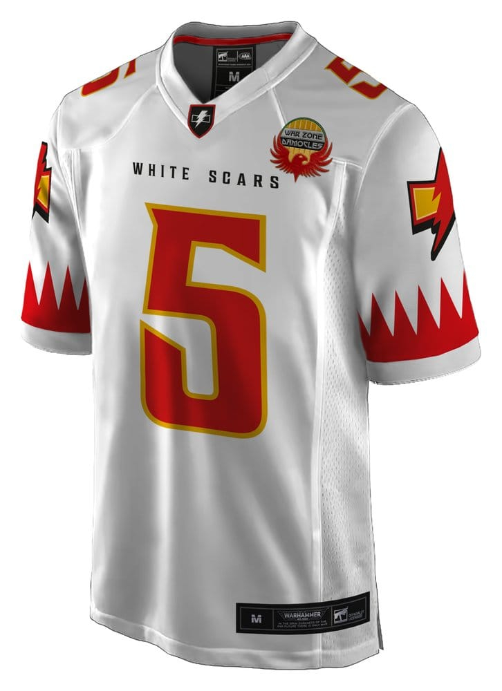 Warhammer 40,000 Sports Jersey Shirt White Scar [6]