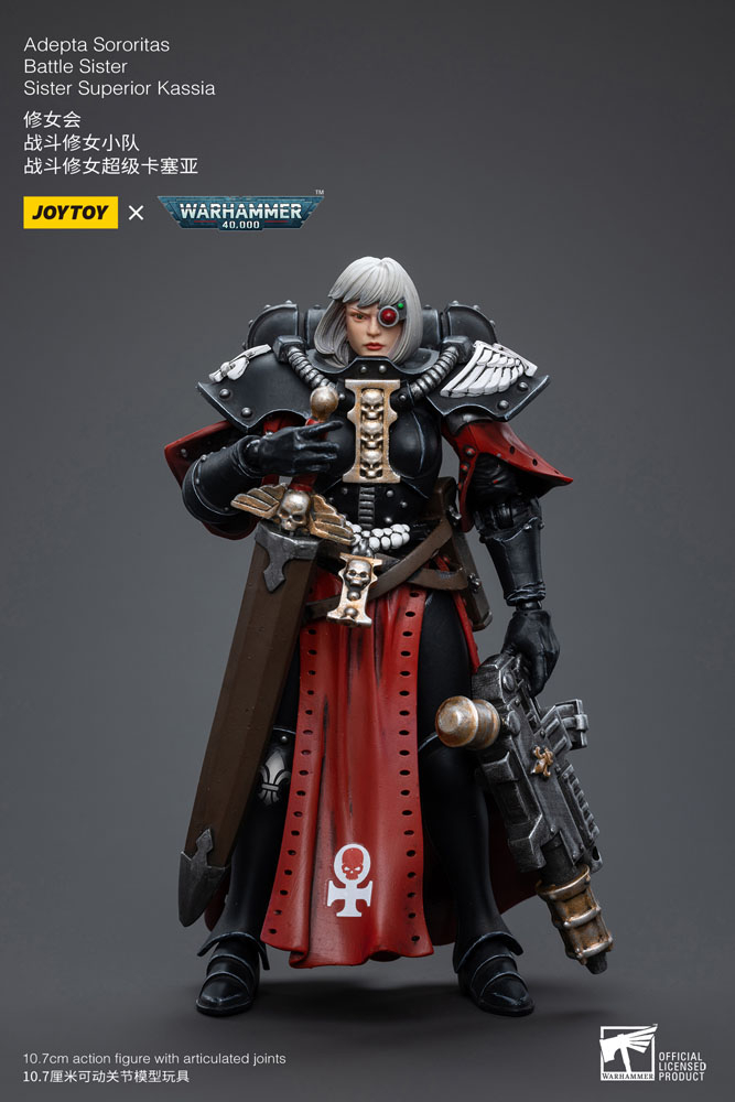 Warhammer 40k Action Figure 1/18 Adepta Sororitas Battle Sister Sister Kassia 10 cm [7]