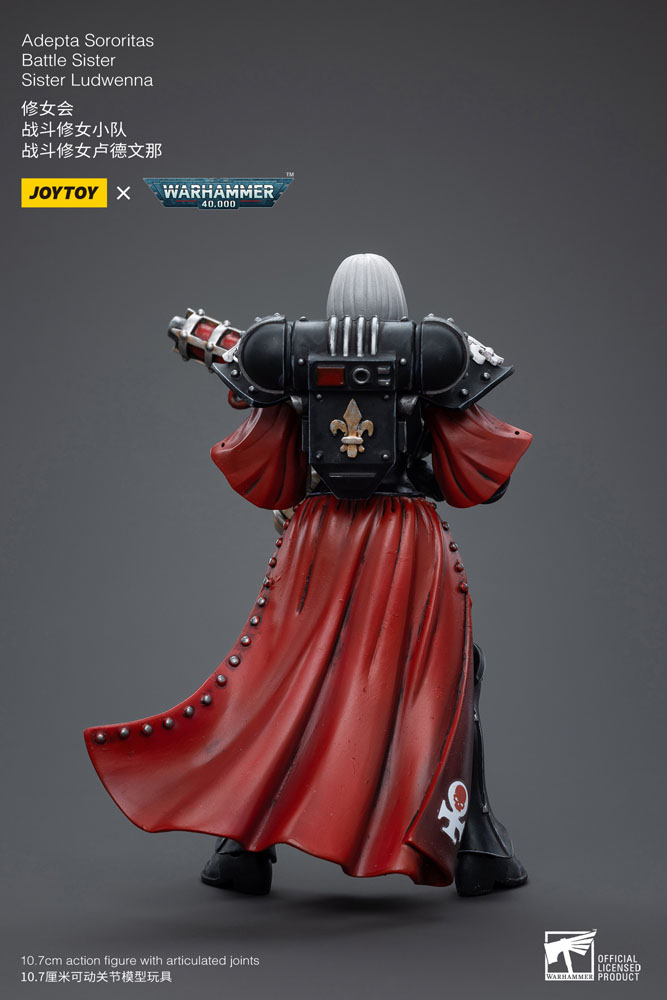 Warhammer 40k Action Figure 1/18 Adepta Sororitas Battle Sister Sister Ludwenna 10 cm [5]