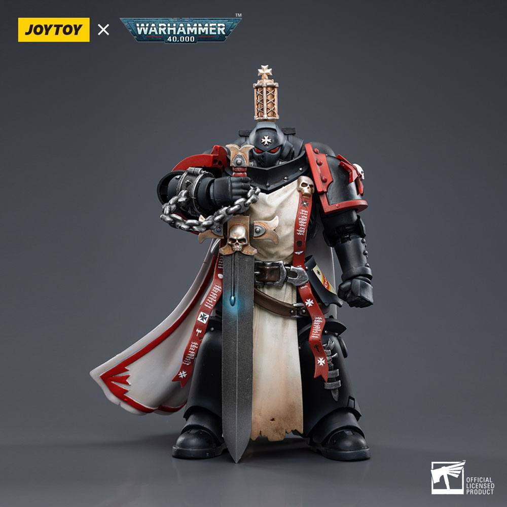 Warhammer 40k Action Figure 1/18 Black Templars Primaris Sword Brethren Eberwulf 12 cm [9]