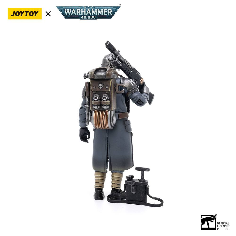 Warhammer 40k Action Figure 1/18 Death Korps of Krieg Veteran Squad Guardsman Demolitions Specialist 10 cm [5]