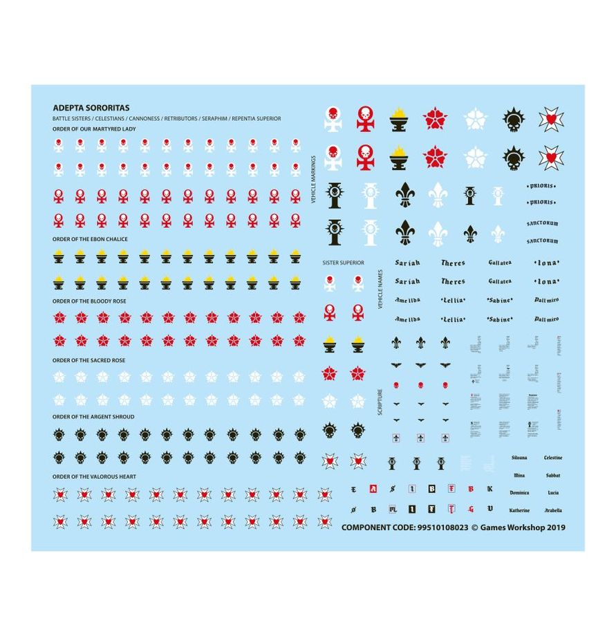 Warhammer 40K: Adepta Sororitas Battle Sisters Squad [5]