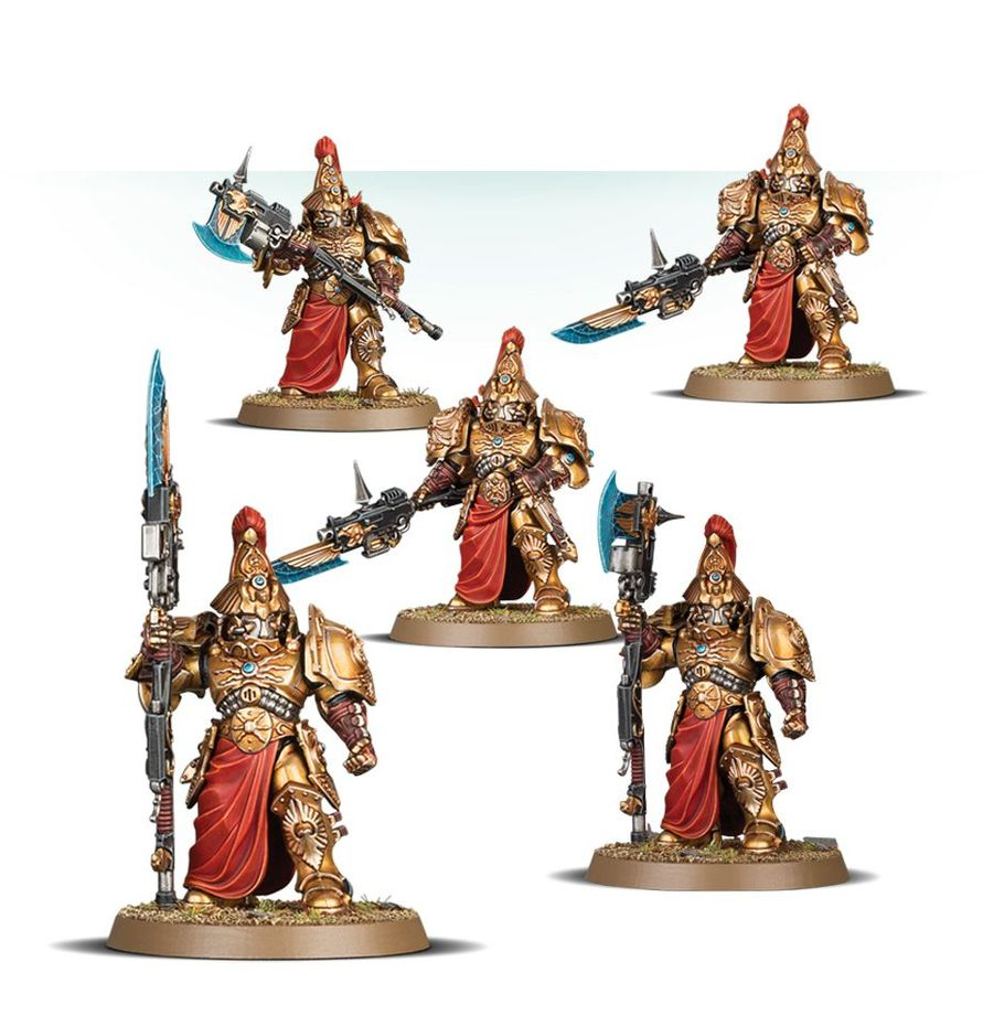 Warhammer 40K: Adeptus Custodes Custodian Wardens [5]