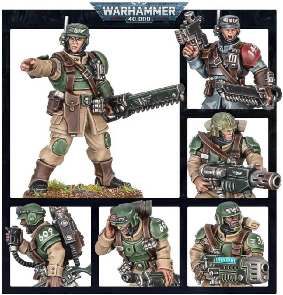 Warhammer 40K: Astra Militarum Cadian Shock Troops [4]