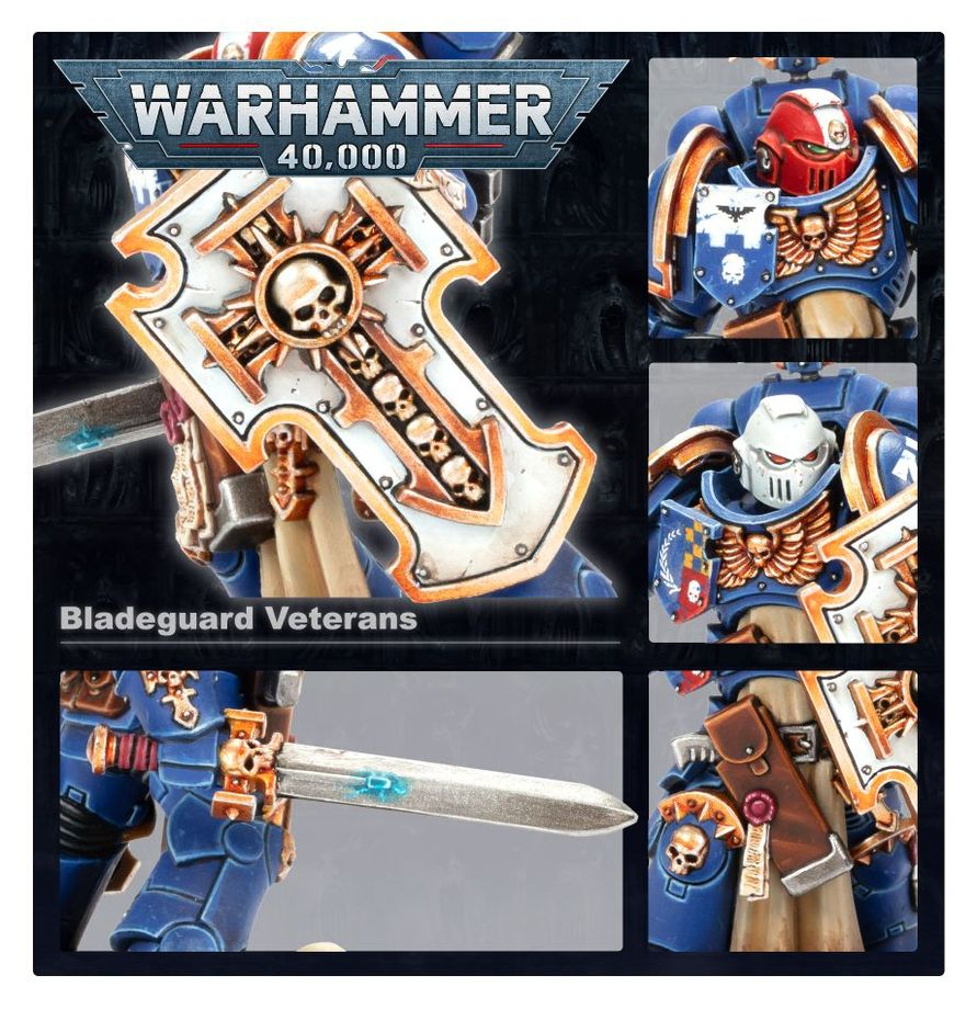Warhammer 40K: Space Marines Bladeguard Veterans [5]