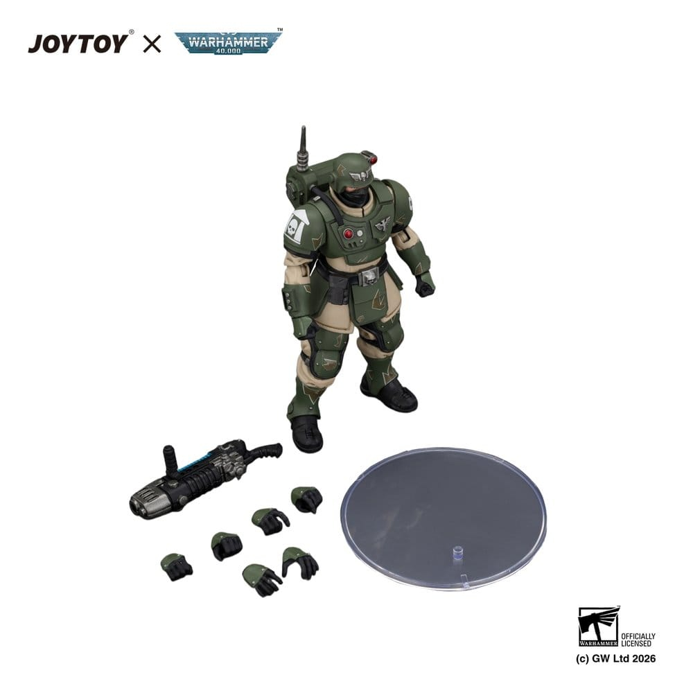 Warhammer Action Figure Astra Militarum Kasrkin 4 with Plasma Gun [4]