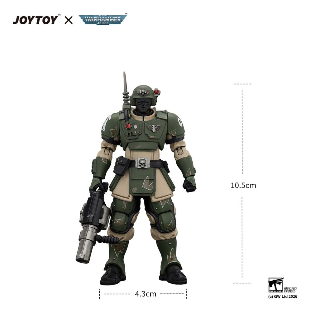 Warhammer Action Figure Astra Militarum Kasrkin 5 with Grenade Launcher [5]