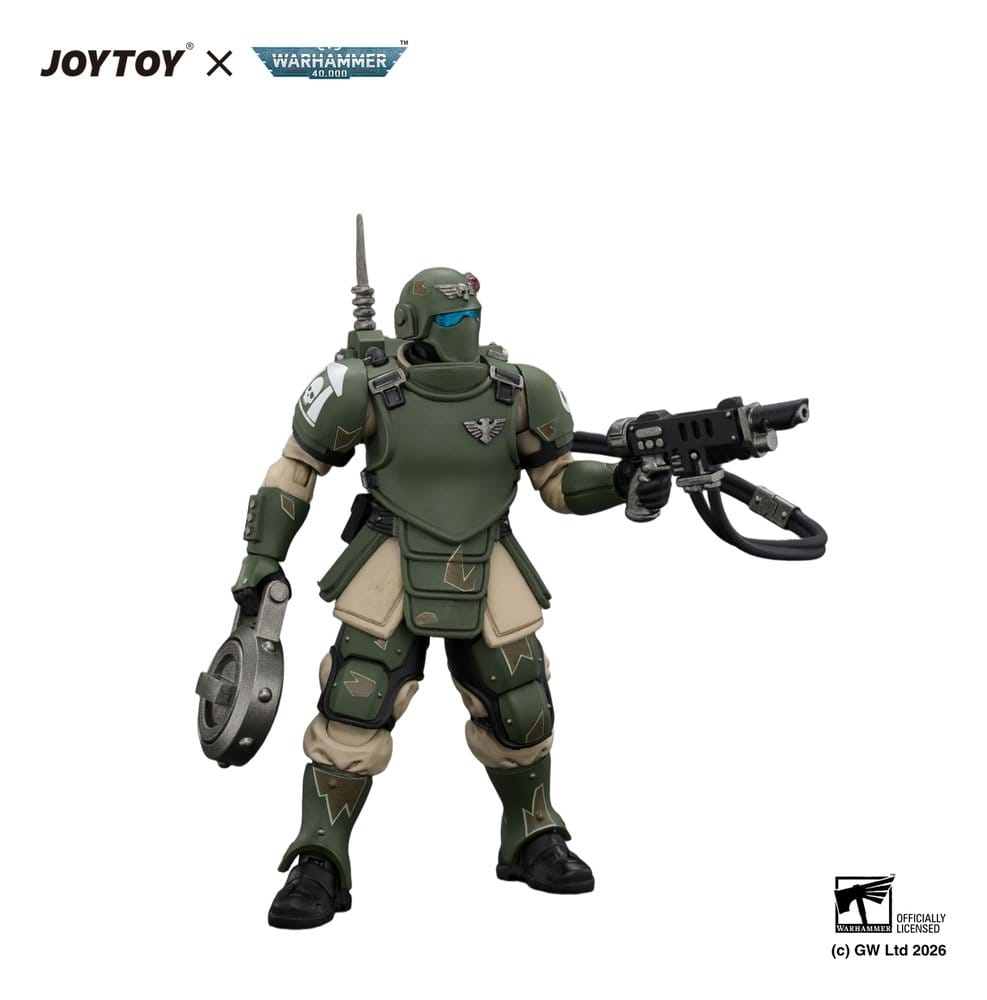 Warhammer Action Figure Astra Militarum Kasrkin 6 with Hot-shot Laspistol [2]