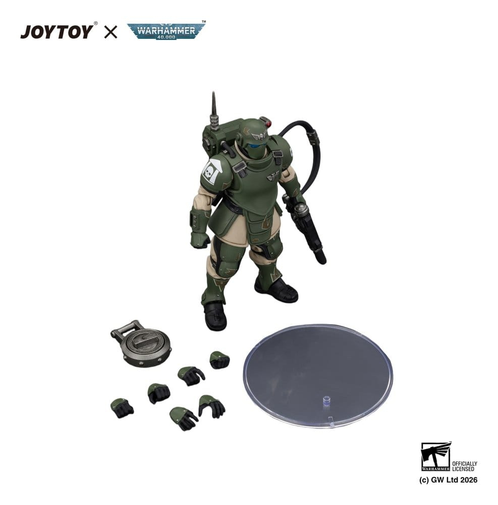 Warhammer Action Figure Astra Militarum Kasrkin 6 with Hot-shot Laspistol [4]