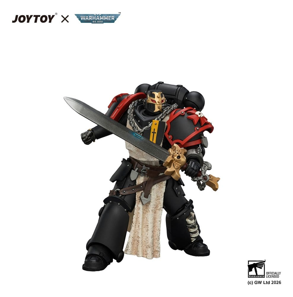 Warhammer Action Figure Black Templars Crusader Ancient 12 cm [3]