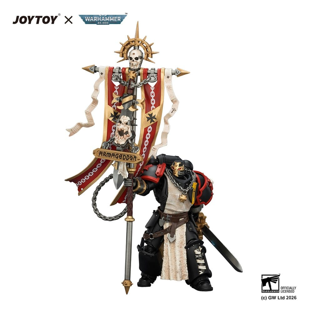 Warhammer Action Figure Black Templars Crusader Ancient 12 cm [4]