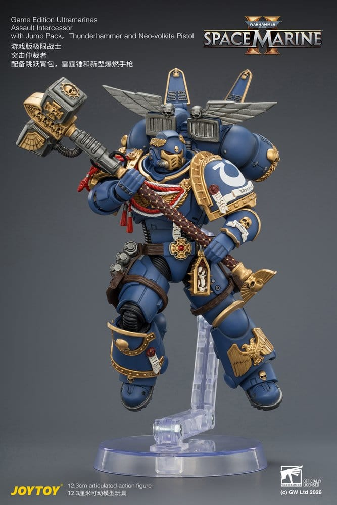 Warhammer Action Figure Game Edition Ultramarines Assault Intercessor 12 cm [8]