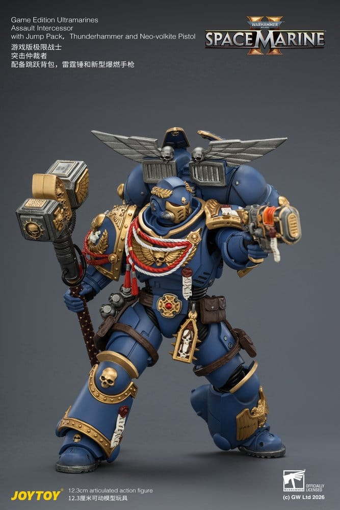 Warhammer Action Figure Game Edition Ultramarines Assault Intercessor 12 cm [4]